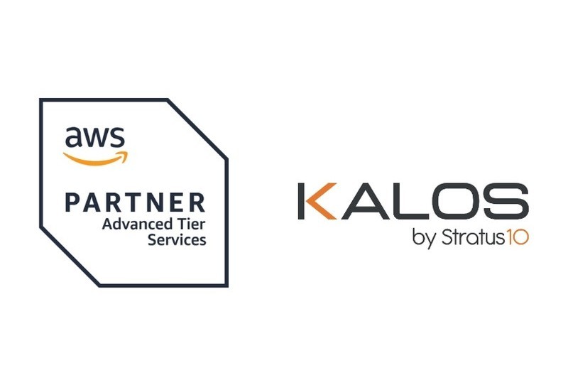 Kalos by Stratus10 and AWS Partner badge